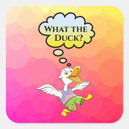 Quel canard ? Autocollant (Devant)