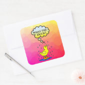 Quel canard ? Autocollant (Enveloppe)