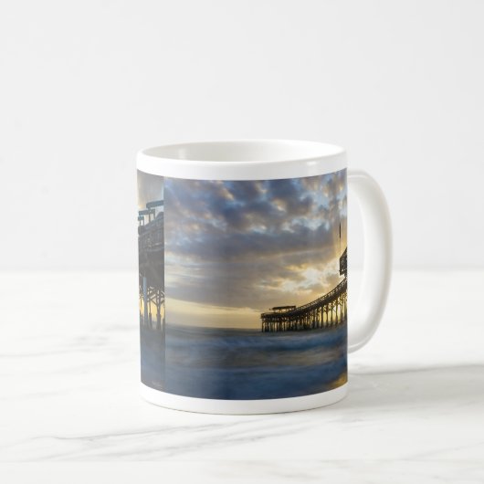 Quel Cocoa Beach Matin Café Mug (Devant droit)