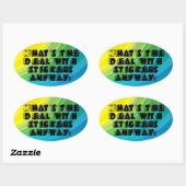 Quel est le contrat avec les autocollants ? Autoco (Feuille)