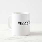Quel est le thé ? Tasse (Devant gauche)