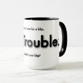 quel est ton blip ? mug (Devant droit)