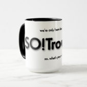 quel est ton blip ? mug (Devant gauche)