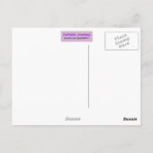 Quel est ton jeu ? Carte postale (Dos)