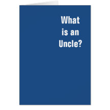 Quel est un oncle ? Vous. Vous est un oncle