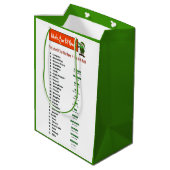 Quel est votre nom d'Elf ? Sac de cadeau (Dos Angle)