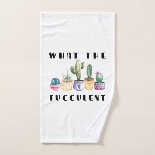 Quel Fucculent (Serviette à main)