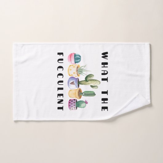 Quel Fucculent (Serviette à main)