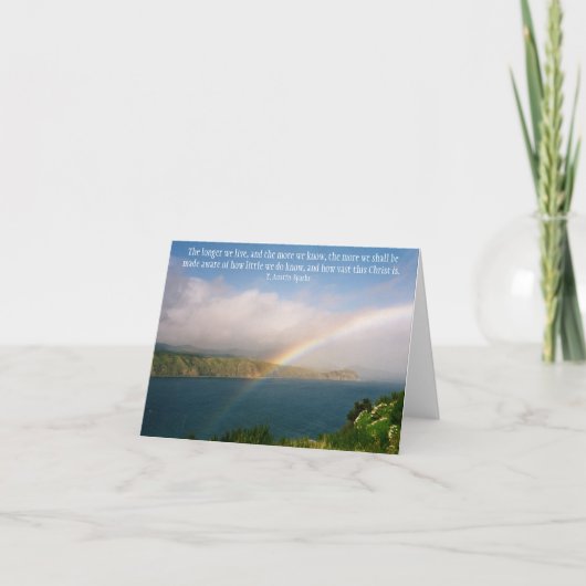 Quel Grand Christ Est... Carte de correspondance (Devant)