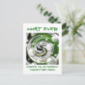 Quel Jamais ! Carte de Noël (Debout devant)