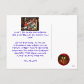 Quel Jamais ! Carte de Noël (Dos)