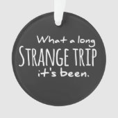 Quel long voyage étrange il a été reconnaissant mo (devant)