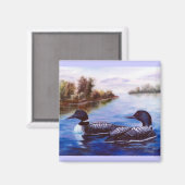 Quel Magnet De Loon De Paire (Recto/Verso)