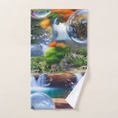 Quel monde merveilleux dans lequel je vis (Serviette à main)