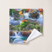 Quel monde merveilleux dans lequel je vis (Gant de toilette)