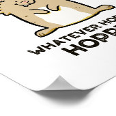 Quel Que Soit Hoppens, Hoppens Rabbit Poster (Coin)