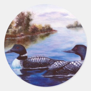 Quel Sticker Pair Loon