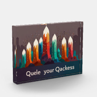 Quell Your Quakes Photoblock Fotoblokken