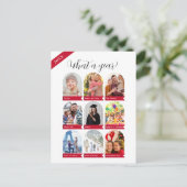 Quelle année, 9 cartes postales familiales en coll (Debout devant)