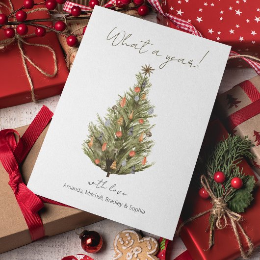 Quelle année !| Carte de Noël