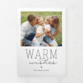 Quelle année de couleur modifiable Triple Carte de (Page de couverture)