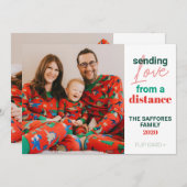 Quelle année Famille Noël Carte photo (Devant / Derrière)