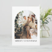 Quelle année moderne 12 photo Carte de Noël (Debout devant)