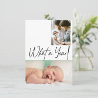 Quelle année Noël Photos Faire-part de naissance