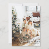 Quelle année Simple photo collage carte de Noël (Devant)