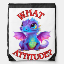 Quelle attitude : sac à dos à thème Dragon
