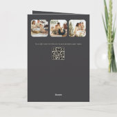 Quelle carte de vacances personnalisée avec code Q (Dos)