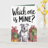 Quelle est la mienne | Carte de Noël (5x7) (Fleur jaune)