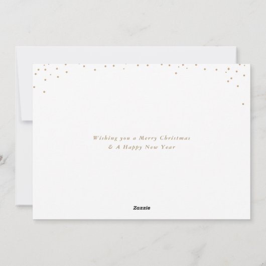 Quelle excellente année | Carte de vœux moderne av (Dos)