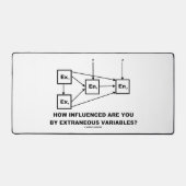 Quelle Influence Avez-Vous Sur Les Variables Extra (Recto)