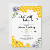 Quelle invitation pour bébé abeille (Devant)
