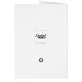 Quelle merveilleuse carte de voeux pour le monde (Dos)