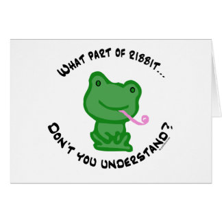 Quelle partie de Ribbit…