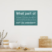 Quelle partie ? - Poster des mathématiques (Cuisine)