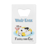 Quelle que soit la chaudière de votre vache (Dos)