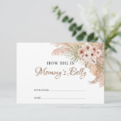 Quelle taille fait la carte du ventre de maman feu (Debout devant)