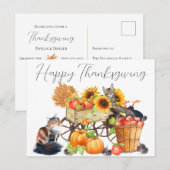 Quelle Turquie ? Carte postale Innocent Cats Thank (Devant / Derrière)