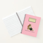 Quelque Chose Brûle Du Carnet Spiral (Intérieur)