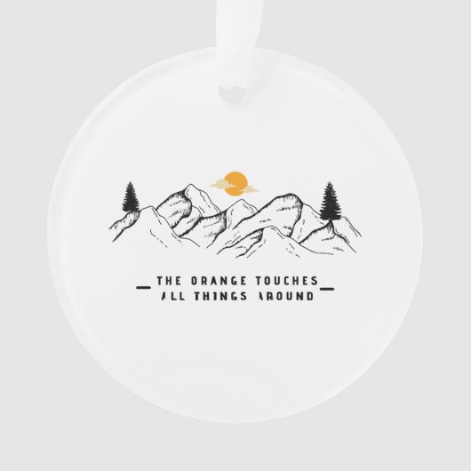 QUELQUE CHOSE DANS L'ORANGE (devant)