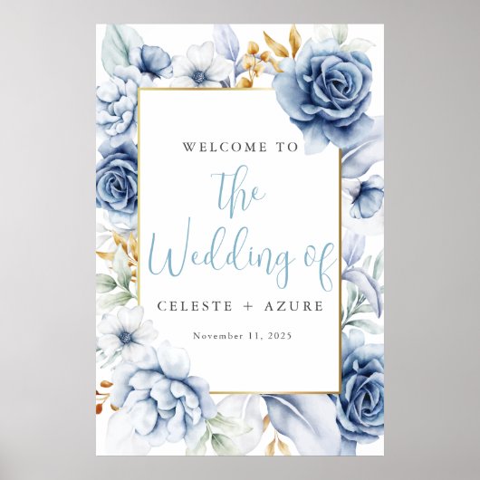 Quelque chose de bleu avant de faire Affiche de bi (Devant)