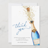 Quelque chose de bleu avant de faire Carte de reme (Devant)