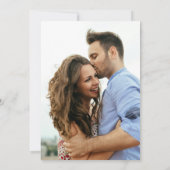 Quelque chose de bleu avant de faire Carte de reme (Dos)