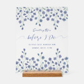 Quelque chose de bleu avant de faire Fête des mari (Recto)