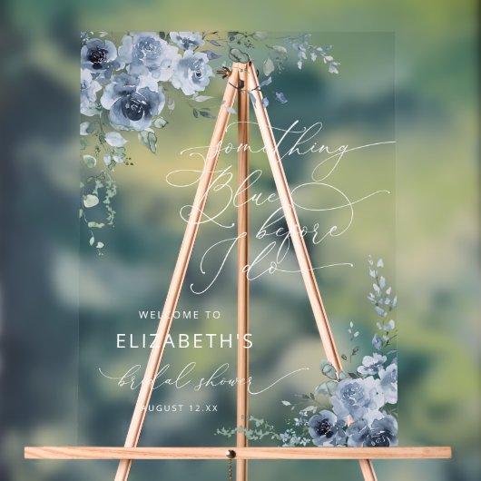 Quelque chose de bleu avant de faire Fête des mari (Neutre)