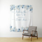 Quelque chose de bleu avant de faire la tapisserie (En situation)