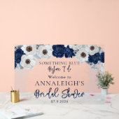 Quelque chose de bleu avant que je fasse la douche (Mariage)